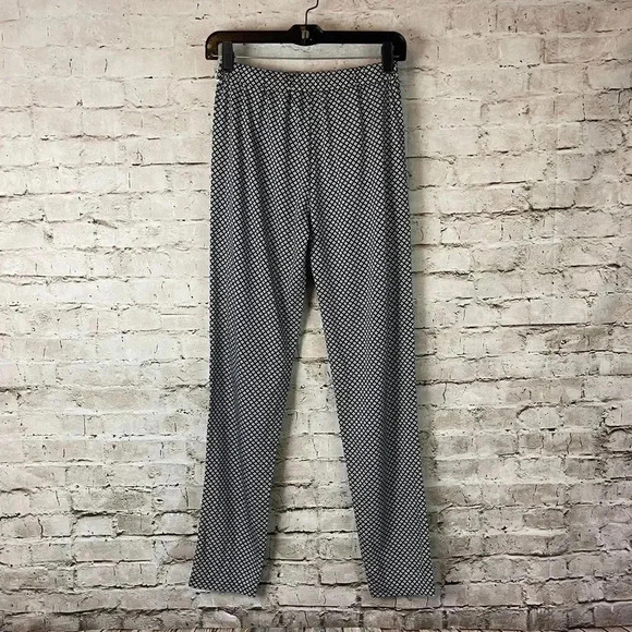 NWT CALIDA Women's XXS Daily Loungewear Black White Pockets Cotton Modal NEW - Picture 8 of 8